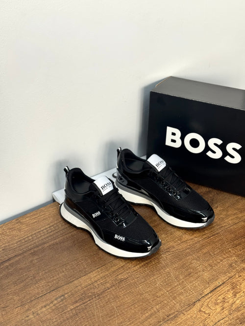 Boss MB Siyah rugan ayakkabı