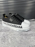 Dolce & Gabbana Erkek Sneaker – Siyah/Beyaz BK 03