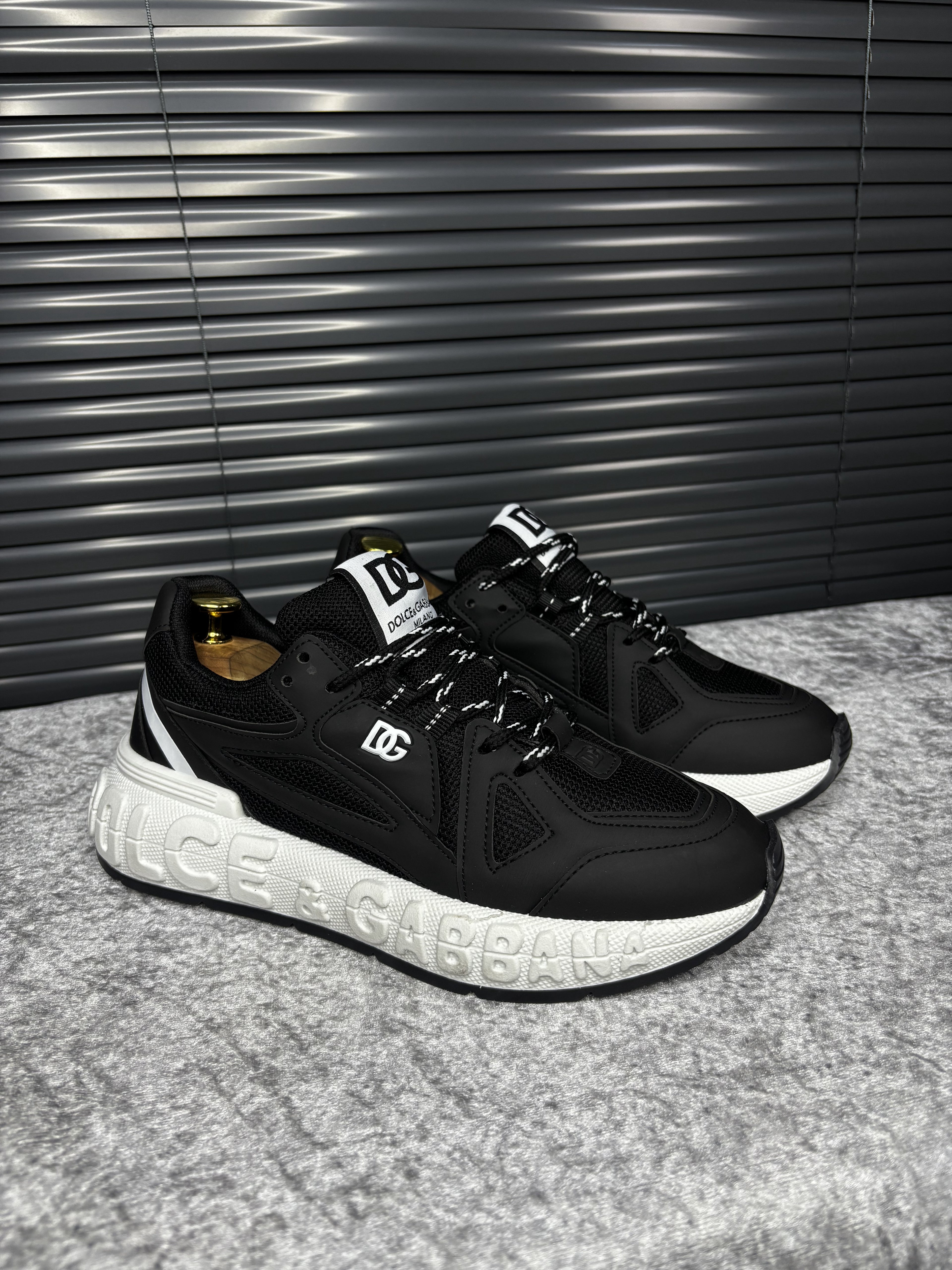 Dolce & Gabbana Erkek Sneaker – Siyah/Beyaz MÇ