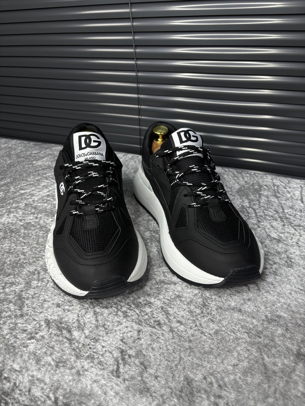 Dolce & Gabbana Erkek Sneaker – Siyah/Beyaz MÇ