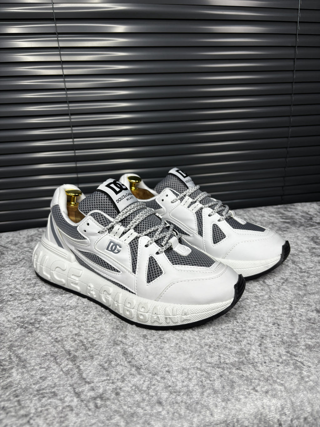 Dolce & Gabbana Erkek Sneaker – Gri/Beyaz MÇ
