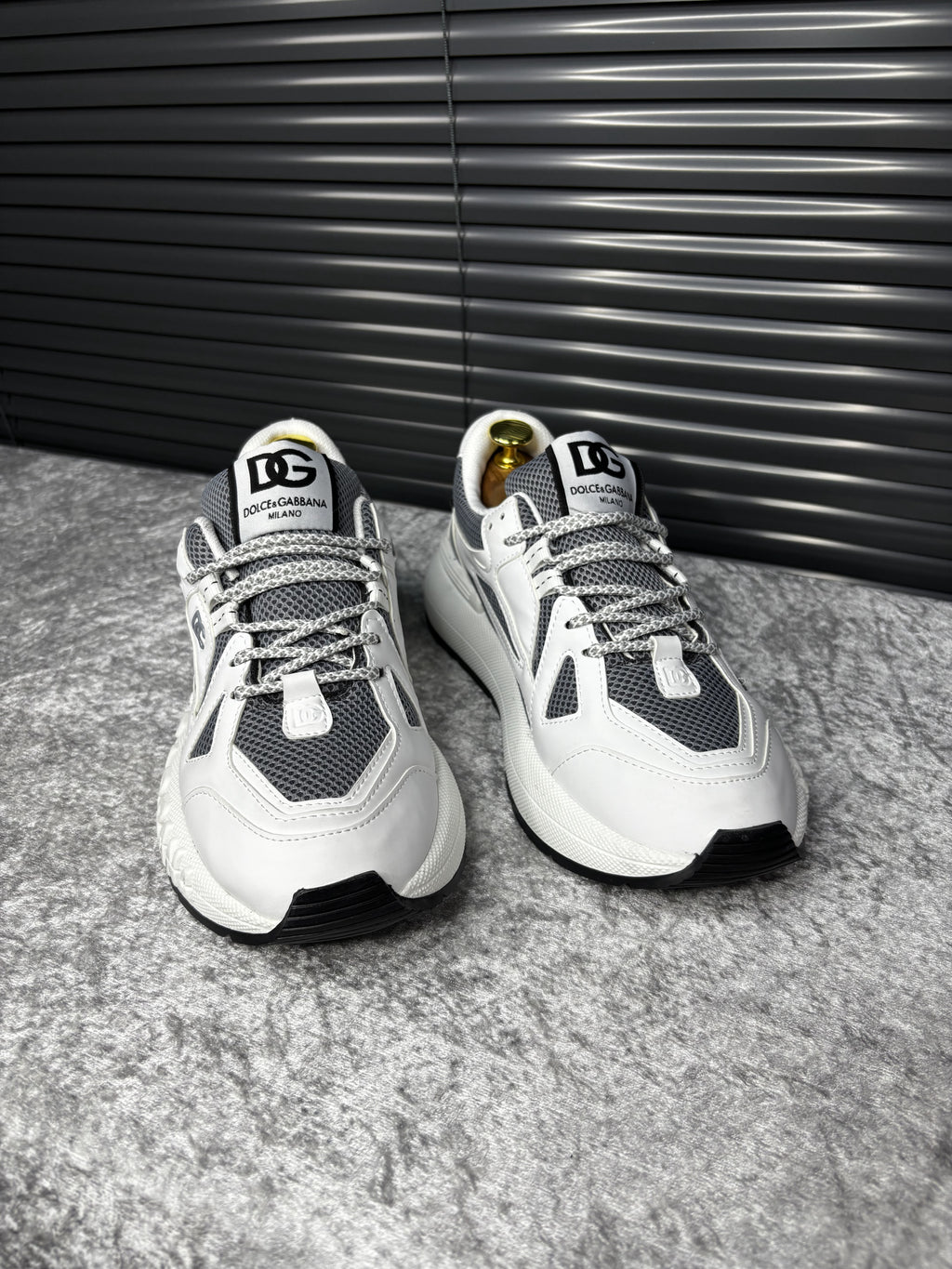 Dolce & Gabbana Erkek Sneaker – Gri/Beyaz MÇ