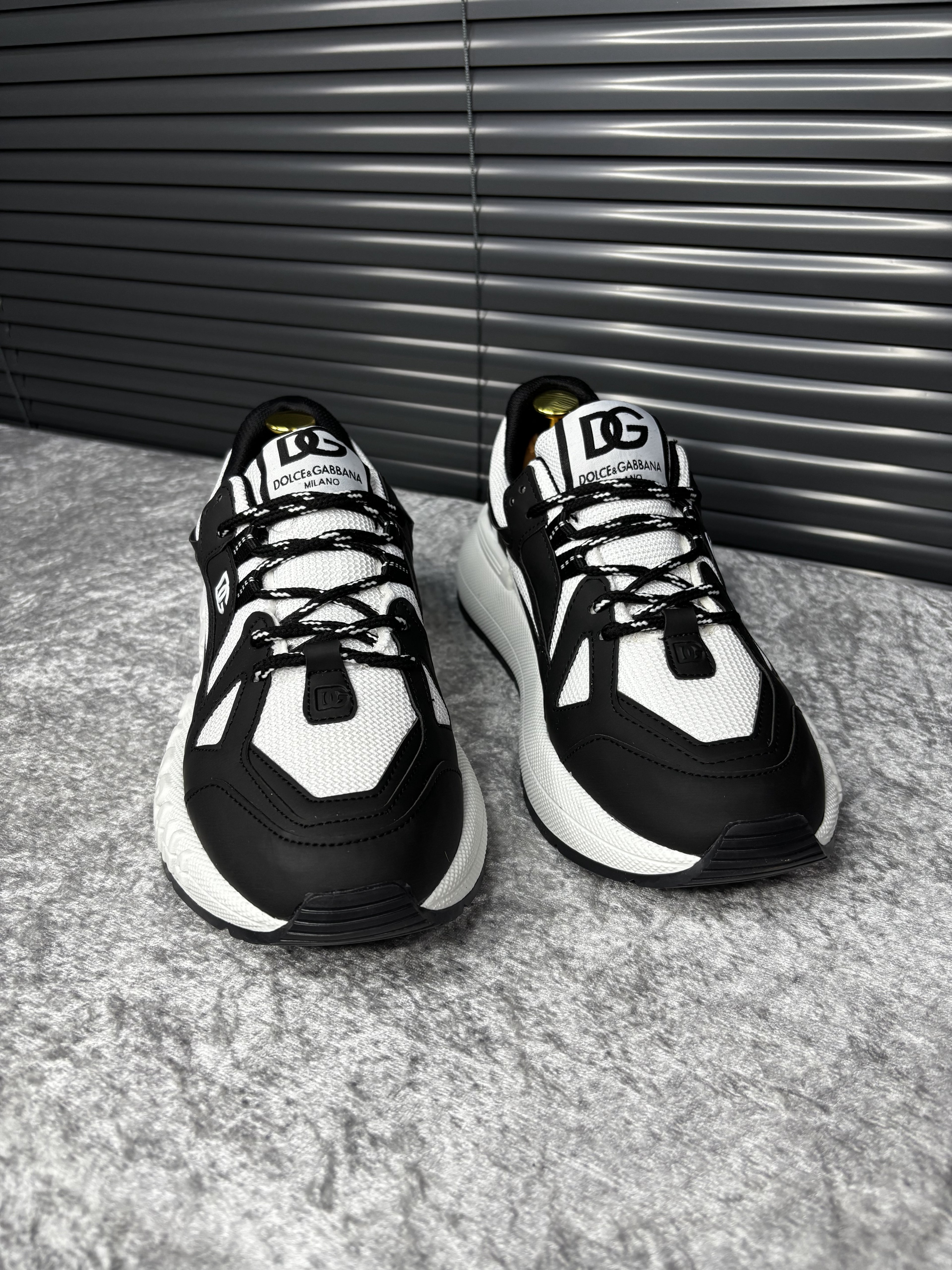 Dolce & Gabbana Erkek Sneaker – Siyah/Beyaz 02 MÇ